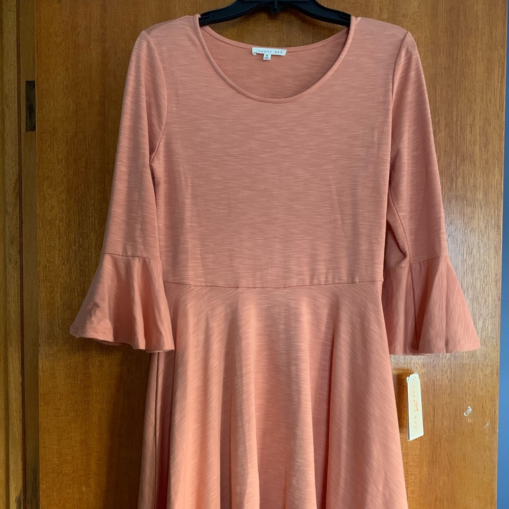 Orange dress